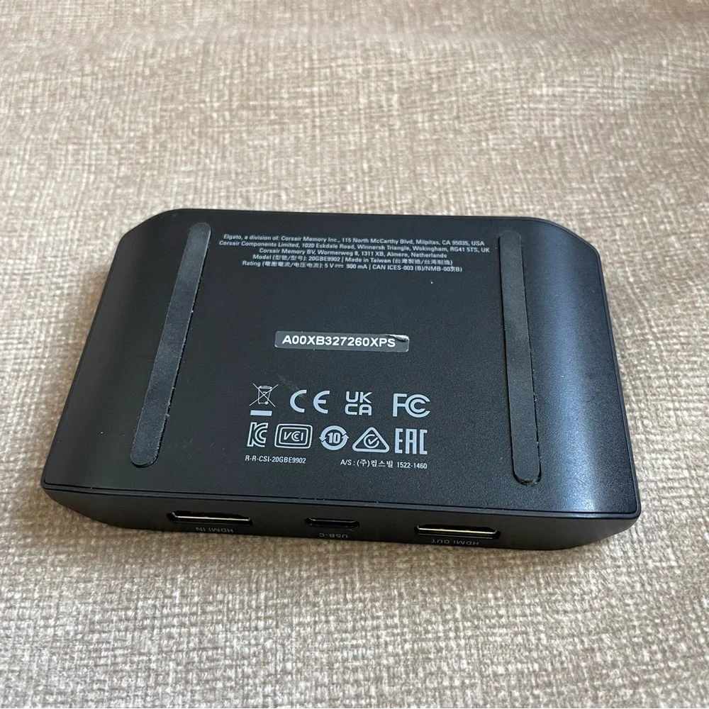 Black Elgato Capture Device— HD60 X